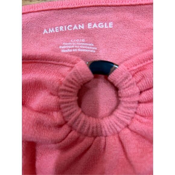 American Eagle Outfitters Barbie vibes, Pink Crop Top. Size Large. Good Conditio - Picture 3 of 4